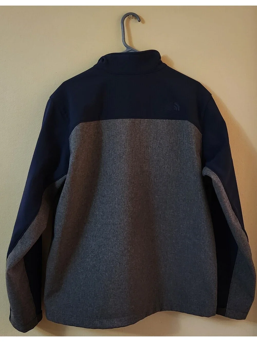 The North Face Men’s Large Jacket New Blue Gray Full Zip Coat High Quality